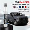 Car Exclusive Purpose For Ford F350 1990-2026 Paint Repair Pen Touch Up Scratch Remover DIY Auto Accessories Black White Silver