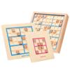 Jiugongge Digital Chess Game Open Cover Design Memory Chess Wooden Sudoku Logic Thinking Training Educational Toys For Children