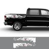 Car Sticker Pickup Trunk Side Decal For Mitsubishi L200 Triton Nissan Navara Ford F150 Universal Graphics Splash 4X4 Decor Cover