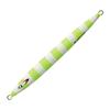 Major Craft Jig Para Vertical Long Slow 200g #67 Matte Zebra Chartreuse Yellow