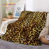Manta de Franela Suave con Estampado de Rayas de Cebra Coloridas, Leopardo y Tigre, Manta de Tiro Cómoda para Picnic, Camas, Hogar