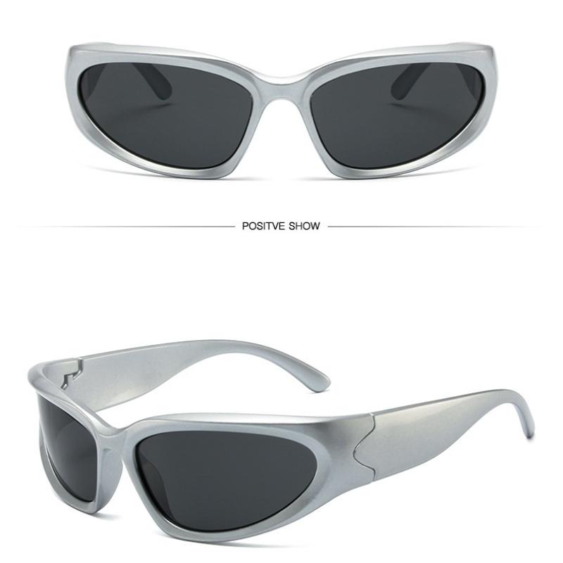 Ochelari de soare sport punk noi Y2k pentru bărbați femei Brand de lux Designer Ochelari de soare Modă bărbați Nuanțe vintage Ochelari de protecție UV400
