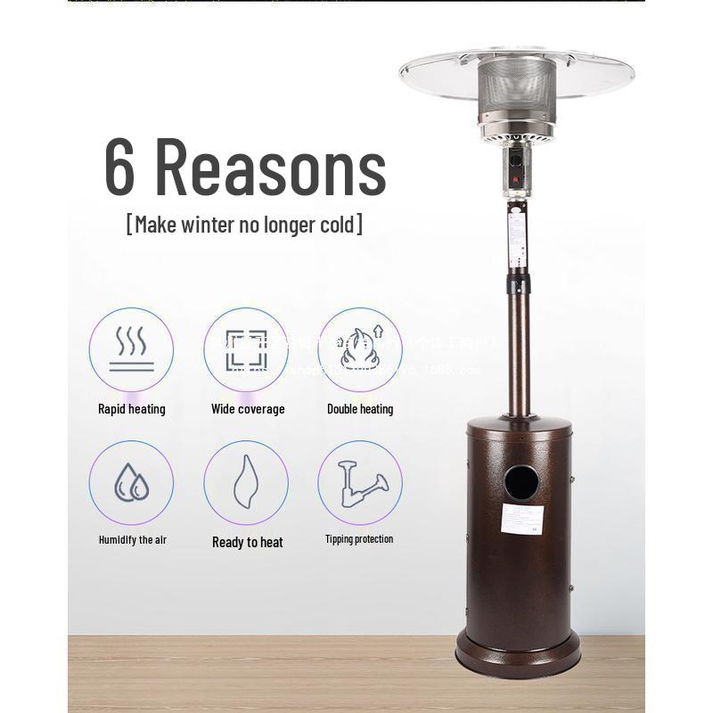Umbrella Gas Heater: Outdoor LPG Fire Pit & Commercial Natural Gas Heater