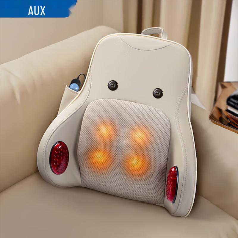 

AUX Wireless Lumbar and Neck Massage Cushion