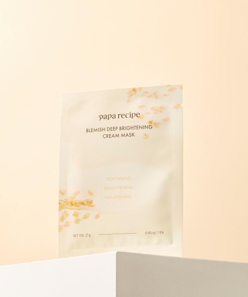 Paparecipe Blemish Deep Brightening Cream Mask (10 Sheets) FREE