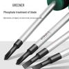 Green Forest Precision Screwdriver Set: Small Cross & Flat for Mobile, Glasses, Computer Repair