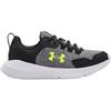 Under Armour Tênis Infantil Essential GS Preto Verde Neon Branco 3024554-001