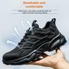 Ultra Light Safety Shoes White Iron Toe Breathable Work Sneakers For Women Non Slip Work Shoes Men Comfortable Safety Boots