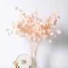Simulated 3 Fork Physalis Peruviana Floral Wedding Hall Ceiling Decoration Home