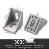 Industrial Aluminum Profile Corner Bracket