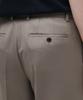 MUSINSA STANDARD Wool Blend Relaxed Tapered Hidden Banding Crop Slacks [Dusty Beige]
