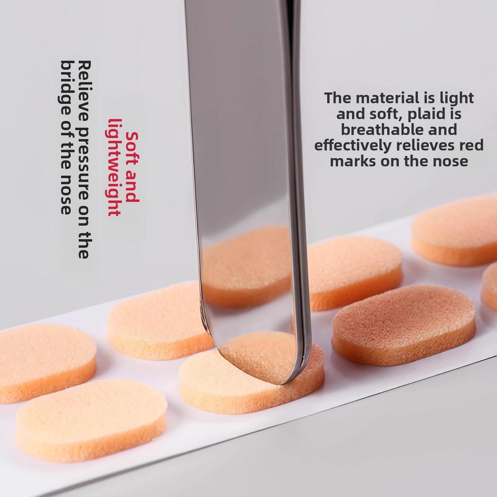 Comfortable Pressure-free Smudge-proof Non-slip Nose Pads for Spectacles