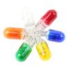 10pcs W2W T5 12v 1.2w Car Halogen Lamp Instrument Lights Dashboard Bulb Auto Interior Light Car Styling Blue Red Amber Yellow