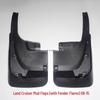 08-21 Land Cruiser Soft Rubber Rear Mud Flaps for Body Kit