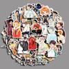 Haikyuu!! Anime Character Sticker Set - 52 Decorative Journal and Water Bottle Stickers