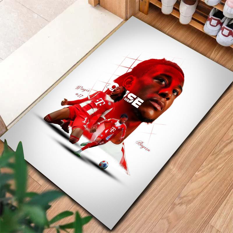Bayern Munich Michael Olise Carpet Rug For Living Room Bedroom Home Sofa Decoration Kids Play Nonslip Floor Mat