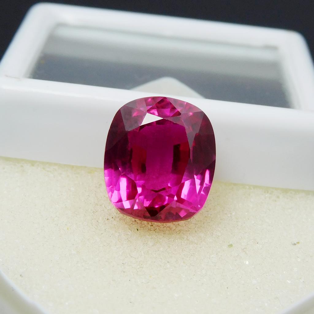 Pretty Natural Pink Sapphire Cushion Cut Rare 17.45 Ct CERTIFIED Loose Gemstones