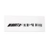 YWP4  1Pcs Car Badge Aluminum Sticker Decoration Accessories For Mercedes Benz AMG Smart W205 C300 W203 W206 W108 W124 W126 W140