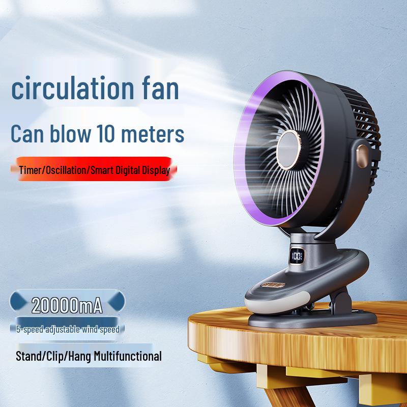 Desktop Vertical PTC Graphene Space Heater with Automatic Oscillation