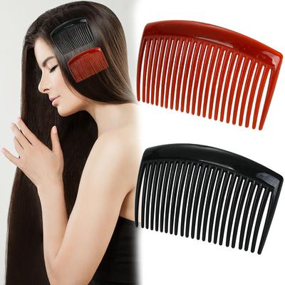  Pettine per Capelli Inserti Pettine per Capelli Stile Antico Accessori Fermagli per Capelli Copricapo Pettini a Pressione in Plastica