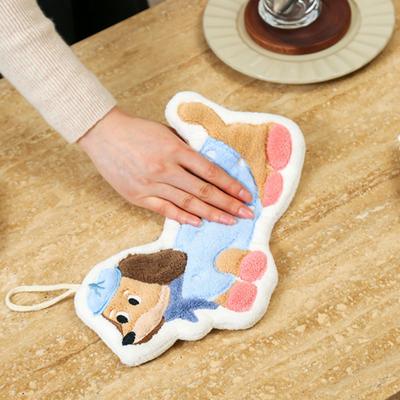 Cute Dog-Shaped Hand Towels,Hanging Hand Towels for Bathroom Kitchen Funny HandTowel Decorative Decor Face Towels- Unique Gifts