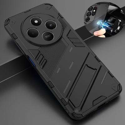 For Xiaomi Poco C75 4G Case Shockproof Magnetic Armor Kickstand Back Cover On Poko Little PocoC75 C 75 75C Camera Protect Fundas