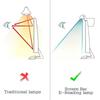 Clip On Monitor Light Bar 3 Color Temperature LED Task Lamp Convenient Screen Monitor Light  Office