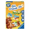 Où vivent-ils ? - Jeu éducatif - Découvertes des Animaux - Ravensburger - Dès 3 ans