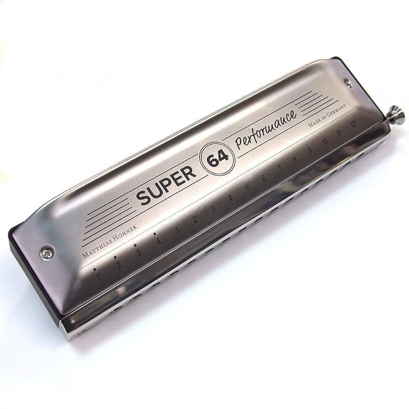 

HOHNER horner New Super64 super 64 хроматична губна гармоніка тональність C [З оригінальною тканиною Ebi]
