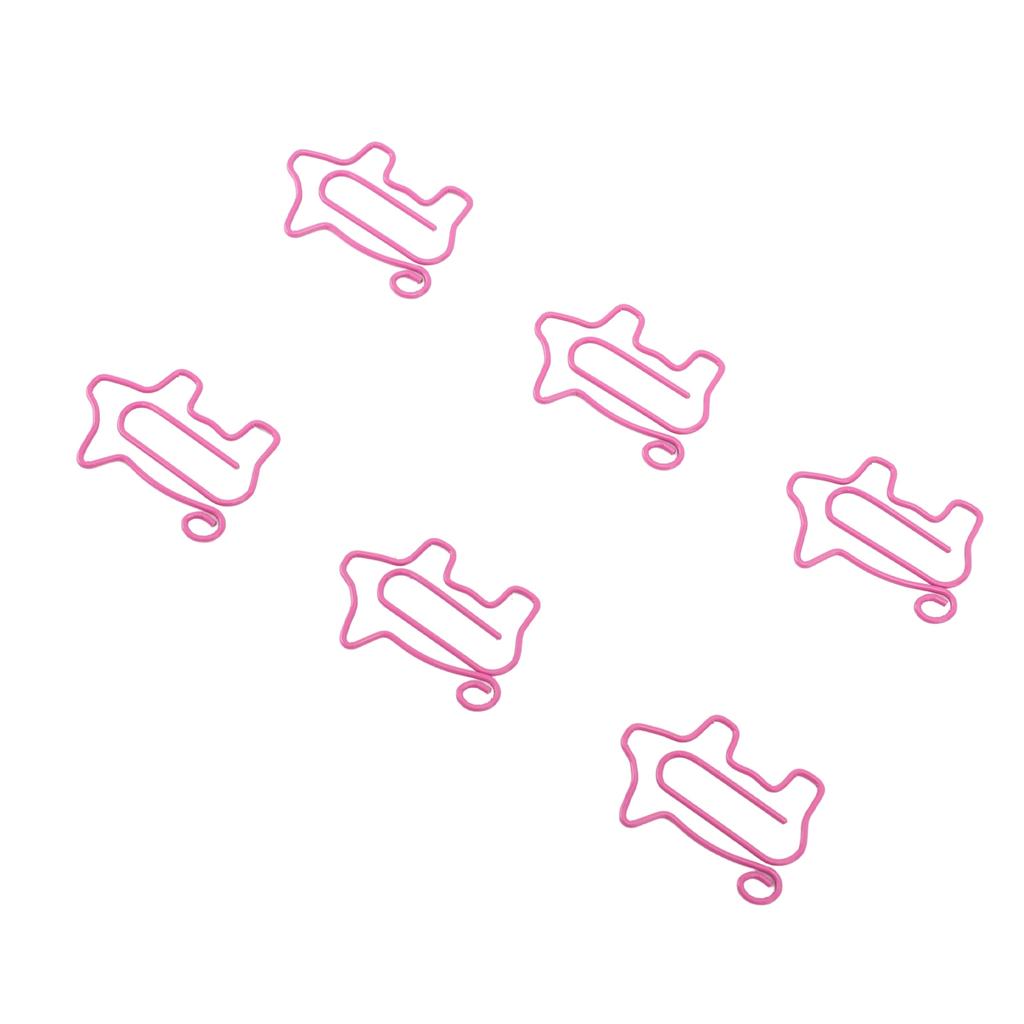 100 buc Agrafe de hârtie Preveniți alunecarea Semn de carte decorativ în formă drăguță Agrafe de hârtie pentru școală Offi