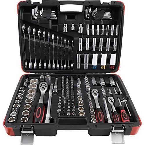 Coffret de douilles BGS Diy - 6,3 mm / 10 mm / 12,5 mm - 176 pièces