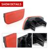 2PCS For 10th Gen Honda Civic Sedan 2016 2017 2018 2019 2020 2021 Car Rear Bumper Reflector Tail Brake Light Cover Shell No Bulb