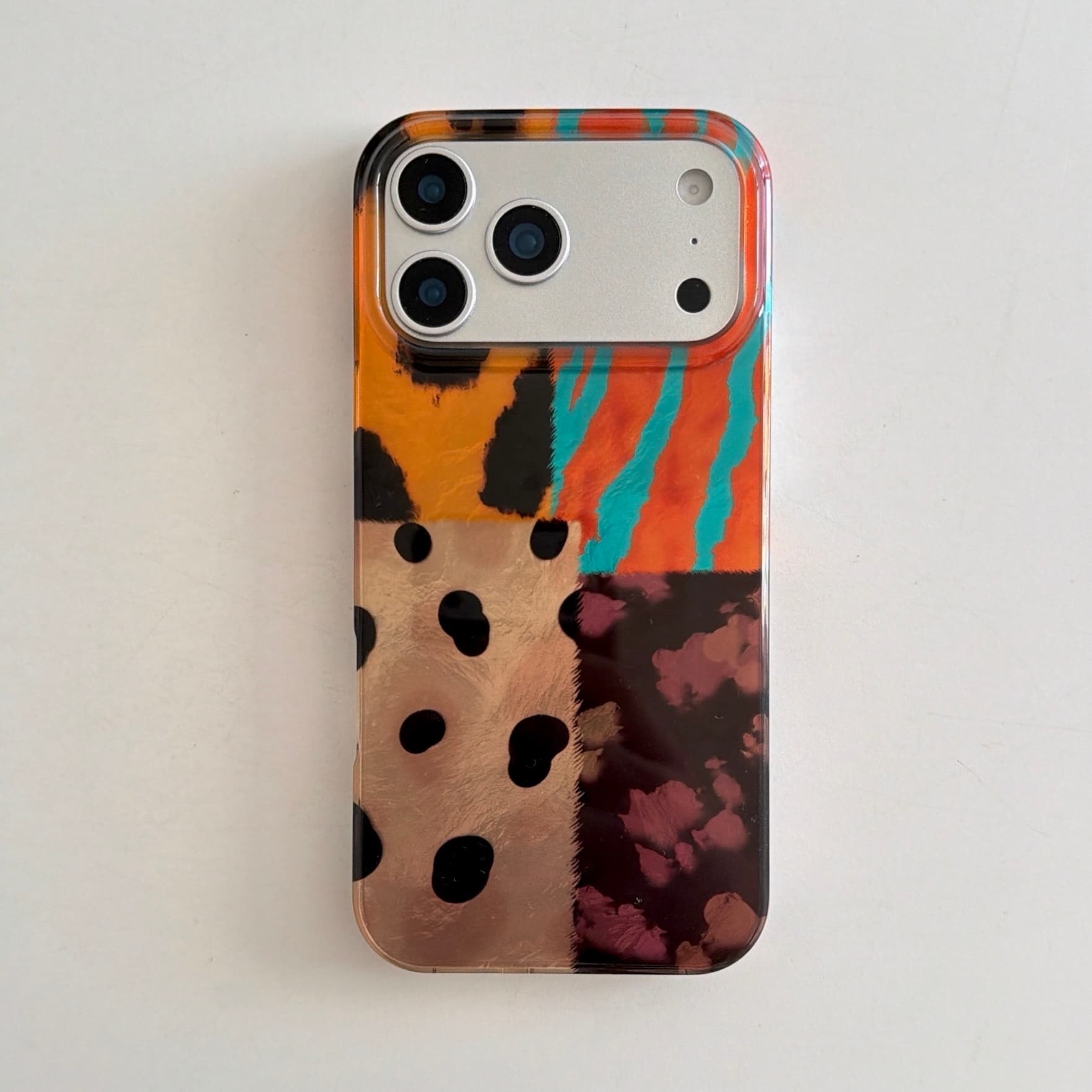 

Коричневый чехол для телефона из силикона с принтом леопарда для Apple IPhone 17 Air /16/15/14/13 Pro 17 Pro Max Модный защитный чехол iPhone17 Pro