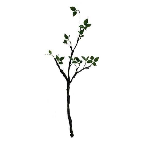 Fake Plants Stems Realistic Artificial Greenery Plant Stem Faux Bendable Branches with Leaves for Vase Filler Home Office Dining Table Decor