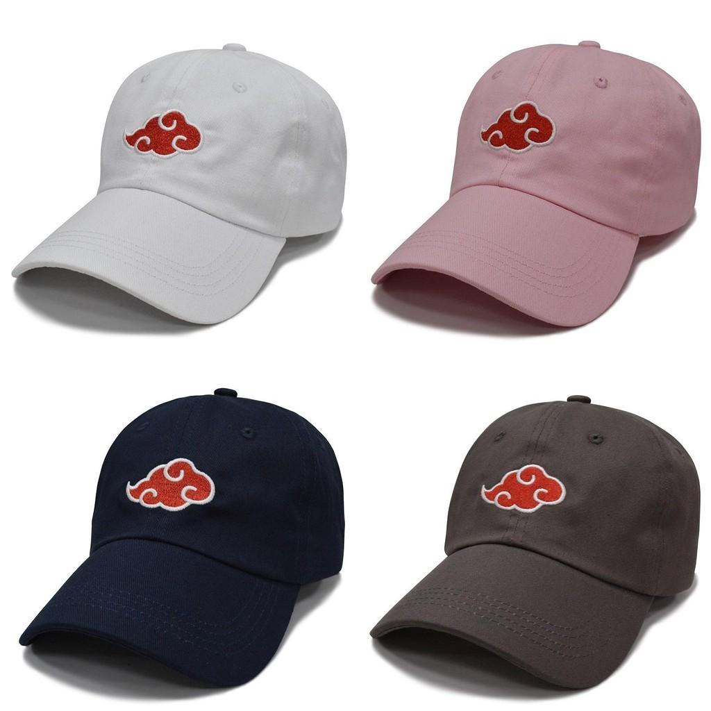 Naruto Dad Uzumaki Hat Akatsuki Logo Uchiha Obito Pain Embroidery Caps Baseball