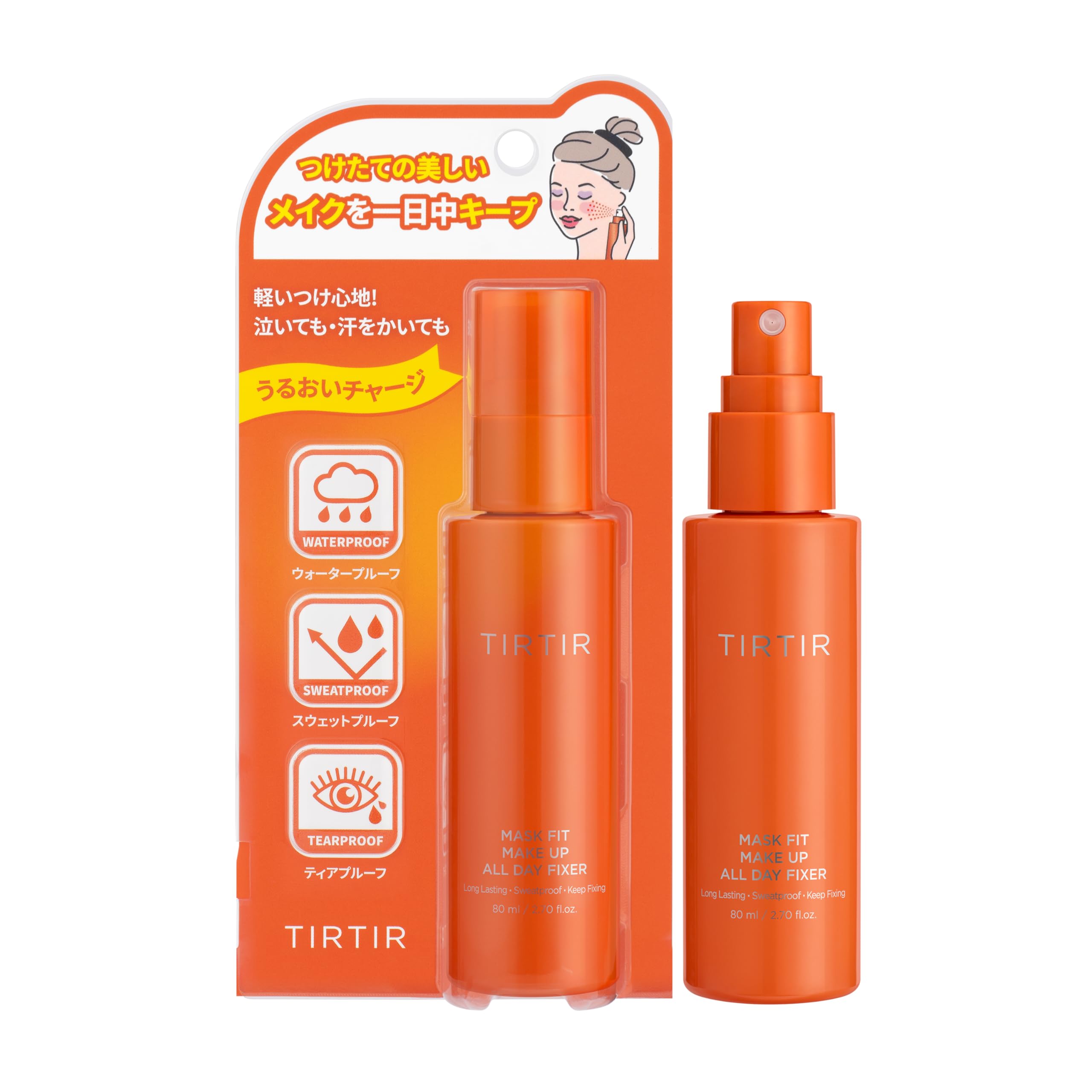 

Фиксатор макияжа 80мл На весь день [TIRTIR] (Фиксатор макияжа)