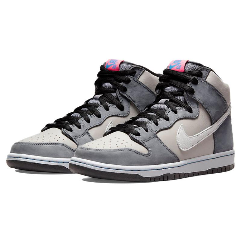 Nike Sb Dunk High Pro 'Medium Grey' Skateboard Shoes DJ9800-001