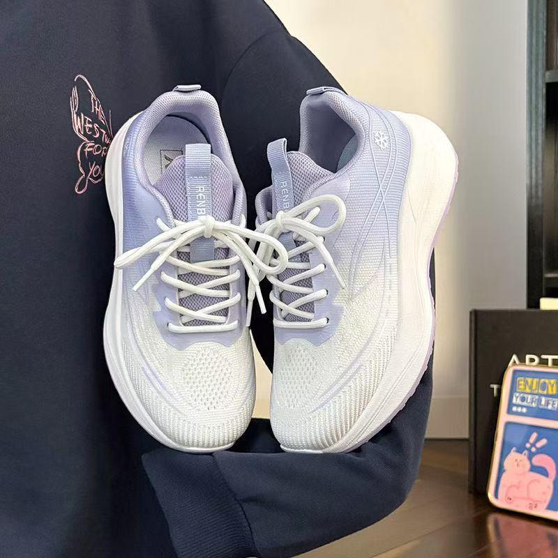 Women's Lightweight Breathable Mesh Sneakers - Soft Sole Casual Running Shoes for Summer