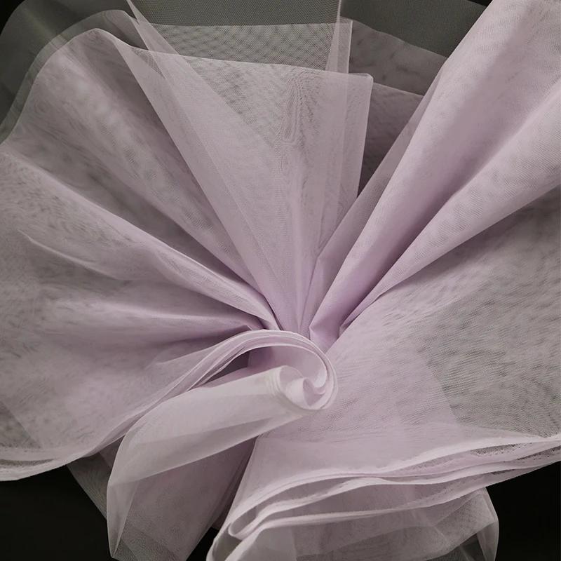 100x160cm Hard Tulle Mesh Fabric for DIY Wedding Dress Skirt Yarn Cloth Decoration Fabric by Per Meter Polyester Stiff Mesh