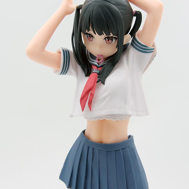 28cm High School Sailor Uniform Girl Static Model Figure