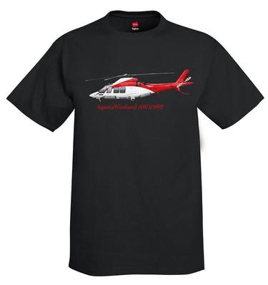 AgustaWestland AW109SP Hubschrauber T-Shirt - Personalisiert mit Ihrer N#