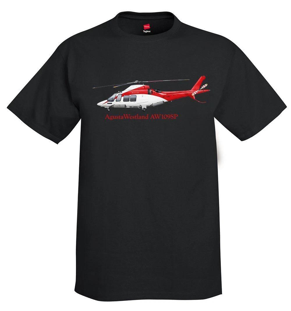 

AgustaWestland AW109SP Helicopter T-Shirt - Personalized with Your N# 4XL