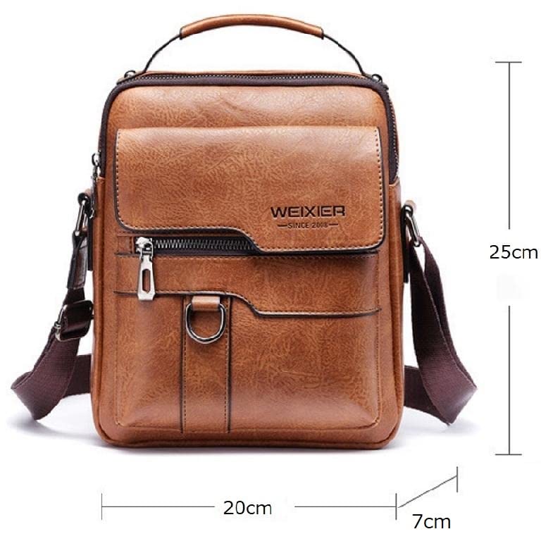 Shoulder Messenger Retro Shoulder Casual [mikan] Men's Bag, Bag, Design, Crossbody, Bag, Handbag, Waterproof, Business,