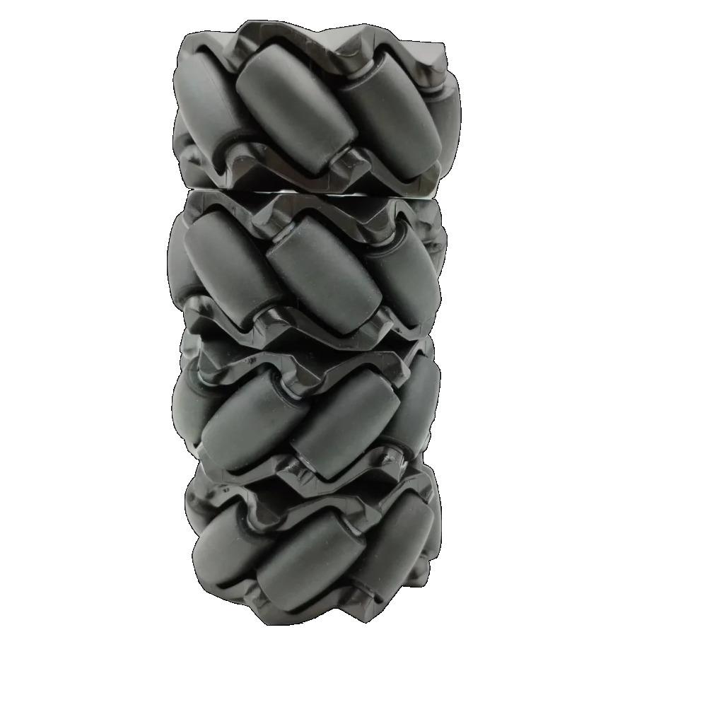 MOC Tehnic EV3 Roți Mecanum 4WD Vehicul RC cu blocuri de construcție electrice Anvelope Universale Omnidirecționale Jucării Educative EV3