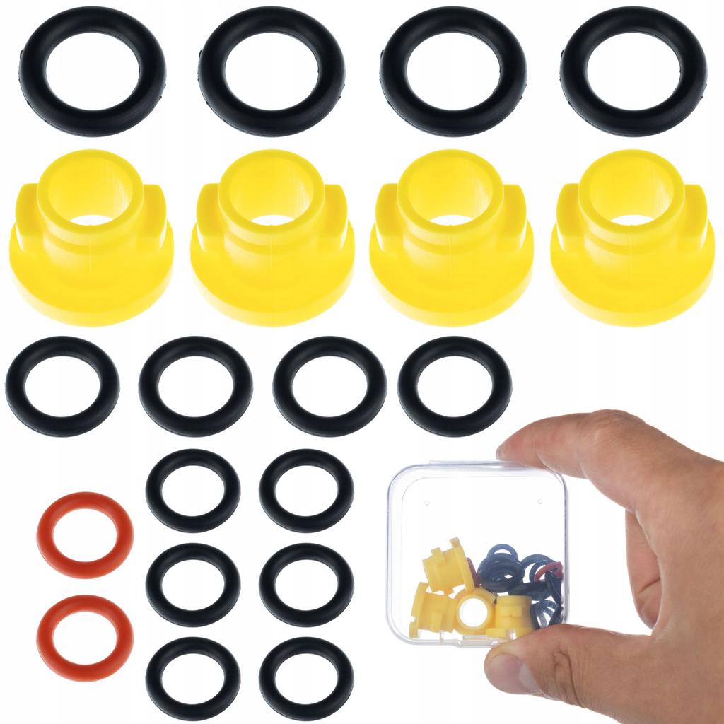 Rosfix Set Garnituri pentru Spălătoare Kärcher Seria K – Set Complet de Garnituri 2.640-729.0 | Furtun de Înaltă Presiune 10m Click-Click | Compatibil cu K2-K7
