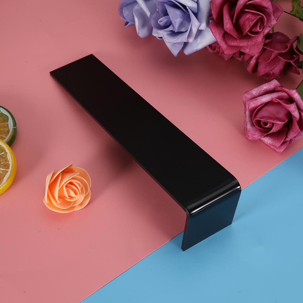 Hair Clip Ornament Display Rack Hairpin Stand Holder Storage   L Type (Transparent)