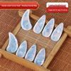 Authentic Tortoiseshell Colored Guzheng Fingernails for Children - Professional Performance Grade, Medium Size