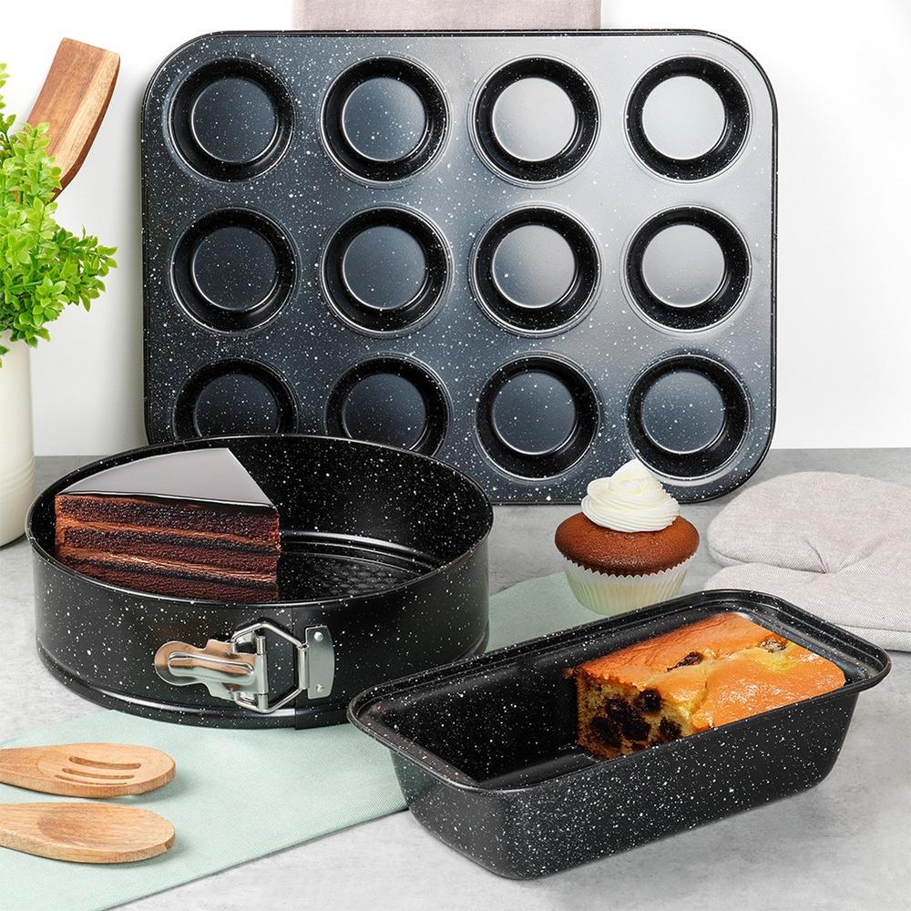 Set of Baking Molds, Muffin Bread Mold, Cake Tin, 3 Pcs.