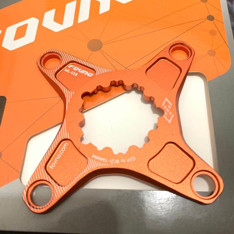 FOVNO MTB Mountain Bike Crank For SR To 104BCD Chainring Spider Adapter for SR XX1 X0 X9 Crankset Bicycle Accessories