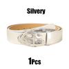 Stylish Oval Cross Metal Buckle Belt Punk Moon Star Design Vintage Gothic Y2k Belt Pu Leather Waistband Jeans Pants Belt Gifts